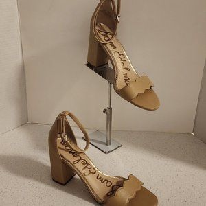 Sam Edelman tan leather heels